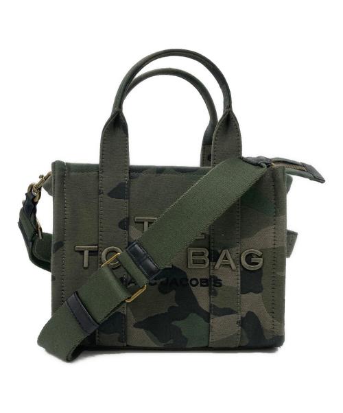 MARC JACOBS（マークジェイコブズ）MARC JACOBS (マークジェイコブズ) ザ カモ ジャカード トート バッグ スモール グリーンの古着・服飾アイテム