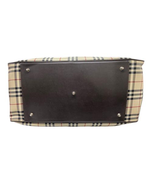 BURBERRY（バーバリー）BURBERRY (バーバリー) ノヴァチェックボストンバッグ ベージュの古着・服飾アイテム