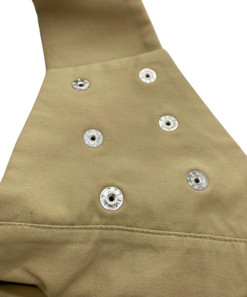 UN3D.（アンスリード）UN3D. (アンスリード) ワンショルダーサロペットスカート ベージュ サイズ:38の古着・服飾アイテム