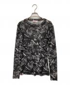 LOVERBOYラヴァーボーイ）の古着「シアーカットソー」｜ブラック