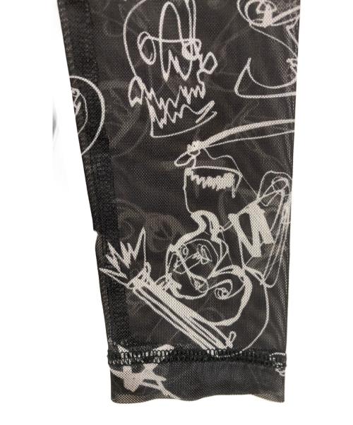 LOVERBOY（ラヴァーボーイ）LOVERBOY (ラヴァーボーイ) シアーカットソー ブラック サイズ:Mの古着・服飾アイテム