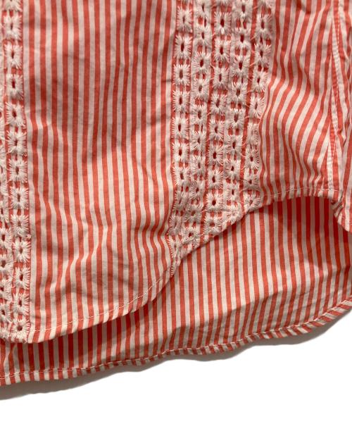 COMME des GARCONS SHIRT（コムデギャルソンシャツ）COMME des GARCONS SHIRT (コムデギャルソンシャツ) ストライプシャツ ピンク サイズ:Sの古着・服飾アイテム