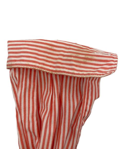 COMME des GARCONS SHIRT（コムデギャルソンシャツ）COMME des GARCONS SHIRT (コムデギャルソンシャツ) ストライプシャツ ピンク サイズ:Sの古着・服飾アイテム