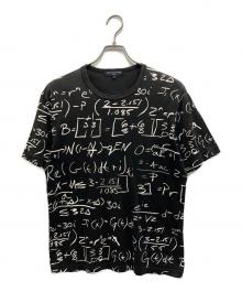COMME des GARCONS HOMME（コムデギャルソン オム）の古着「プリントTシャツ」｜ブラック
