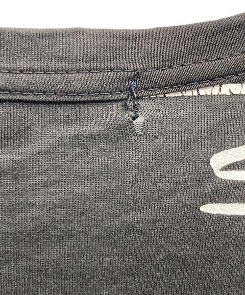 COMME des GARCONS HOMME（コムデギャルソン オム）COMME des GARCONS HOMME (コムデギャルソン オム) プリントTシャツ ブラック サイズ:Lの古着・服飾アイテム