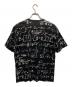 COMME des GARCONS HOMME (コムデギャルソン オム) プリントTシャツ ブラック サイズ:L：5000円