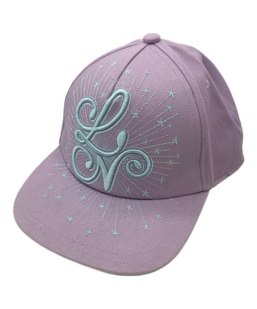 LONER（ロナー）LONER (ロナー) キャップ パープルの古着・服飾アイテム
