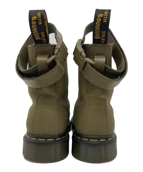 Dr.Martens（ドクターマーチン）Dr.Martens (ドクターマーチン) 8ホールブーツ/1460 FUTURA EMBブーツ グリーン サイズ:UK6/USM7EU39の古着・服飾アイテム