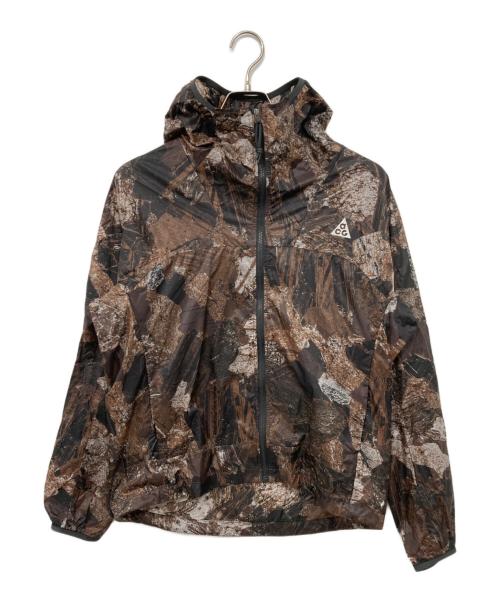 NIKE ACG（ナイキエーシージー）NIKE ACG (ナイキエーシージー) WNDPRF CNDR CN AO HOODIE JACKET ブラウン サイズ:Sの古着・服飾アイテム