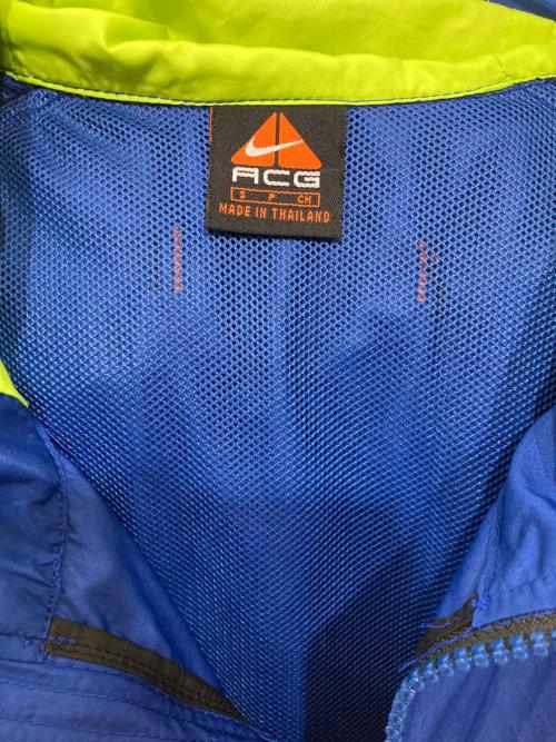 NIKE ACG（ナイキエーシージー）NIKE ACG (ナイキエーシージー) アノラックパーカー ブルー サイズ:Sの古着・服飾アイテム