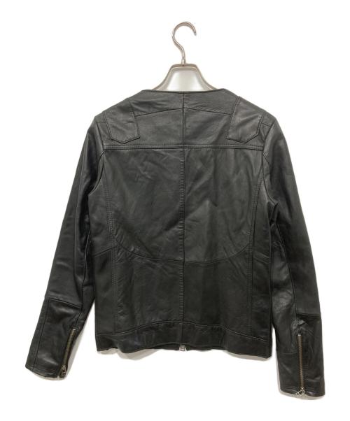 EINS（アインス）EINS (アインス) Reproduct Single Lamb Leather Riders Jacket ブラック サイズ:2の古着・服飾アイテム