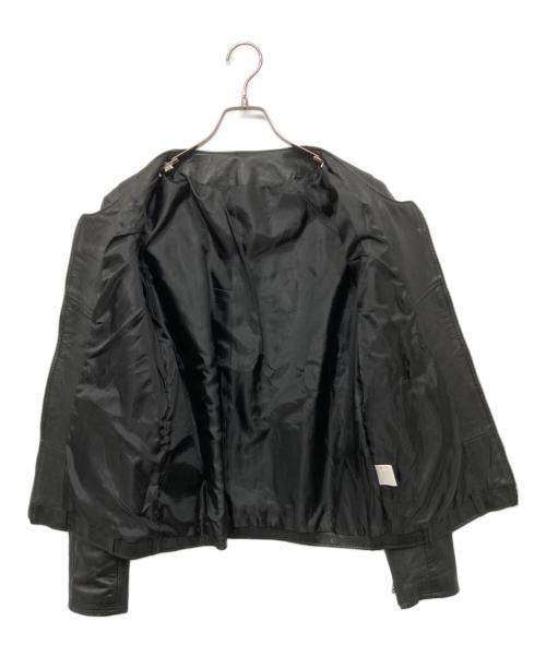 EINS（アインス）EINS (アインス) Reproduct Single Lamb Leather Riders Jacket ブラック サイズ:2の古着・服飾アイテム