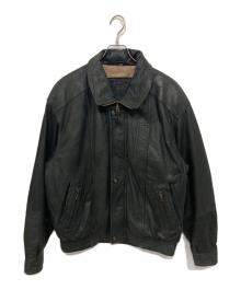 donar（ドナー）の古着「レザージャケット」｜ブラック