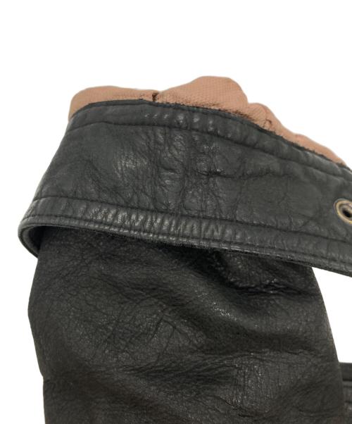 donar（ドナー）donar (ドナー) レザージャケット ブラック サイズ:52の古着・服飾アイテム