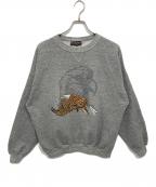 McGREGORマックレガー）の古着「イーグルプリントスウェット」｜グレー