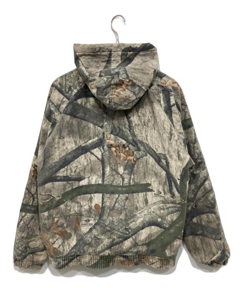 RUSSELL ATHLETIC OUTDOORS（ラッセルアスレチックアウトドア）RUSSELL ATHLETIC OUTDOORS (ラッセルアスレチックアウトドア) リアルツリー柄中綿ジャケット/flintlock plus hooded jacket カーキ サイズ:Mの古着・服飾アイテム