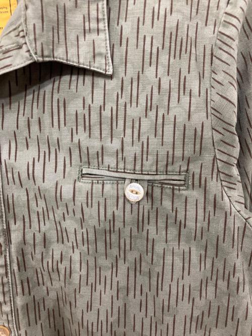 NATAL DESIGN（ネイタルデザイン）NATAL DESIGN (ネイタルデザイン) ショップコート レインドロップカモ/SHOPCOAT RAINDROP CAMO グリーン サイズ:Sの古着・服飾アイテム