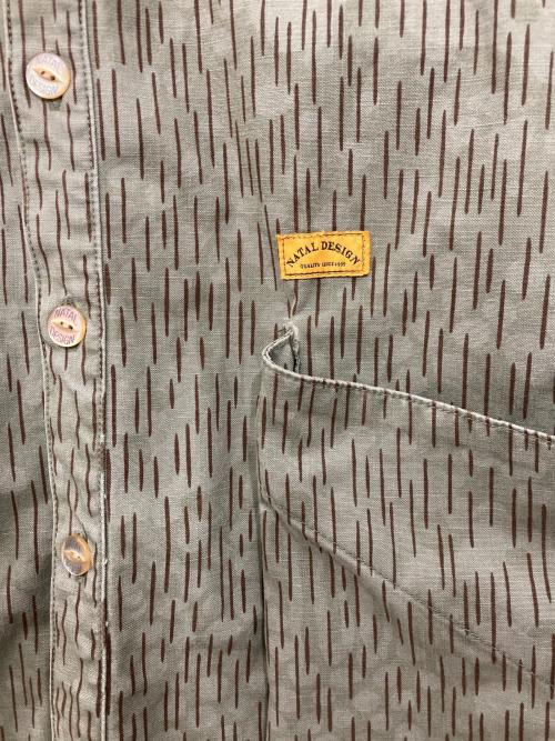 NATAL DESIGN（ネイタルデザイン）NATAL DESIGN (ネイタルデザイン) ショップコート レインドロップカモ/SHOPCOAT RAINDROP CAMO グリーン サイズ:Sの古着・服飾アイテム