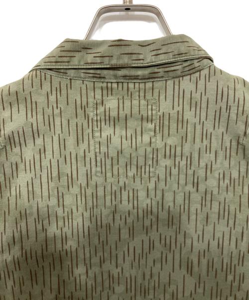 NATAL DESIGN（ネイタルデザイン）NATAL DESIGN (ネイタルデザイン) ショップコート レインドロップカモ/SHOPCOAT RAINDROP CAMO グリーン サイズ:Sの古着・服飾アイテム