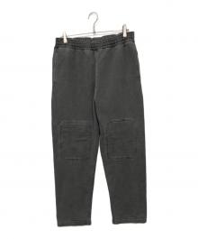 Kinema（キネマ）の古着「pigment dyed sweat pants/ピグメントダイスウェットパンツ」｜グレー