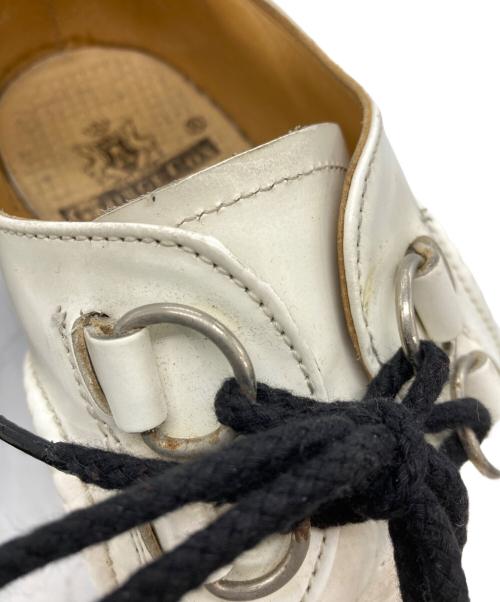GEORGE COX（ジョージコックス）GEORGE COX (ジョージコックス) DACE WHITE LEATHER ホワイト サイズ:6の古着・服飾アイテム