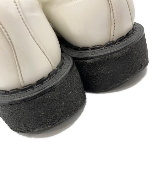 GEORGE COX（ジョージコックス）GEORGE COX (ジョージコックス) DACE WHITE LEATHER ホワイト サイズ:6の古着・服飾アイテム