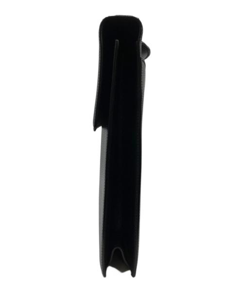 LOEWE（ロエベ）LOEWE (ロエベ) レザーブリーフケース ブラックの古着・服飾アイテム