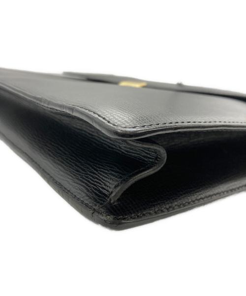 LOEWE（ロエベ）LOEWE (ロエベ) レザーブリーフケース ブラックの古着・服飾アイテム