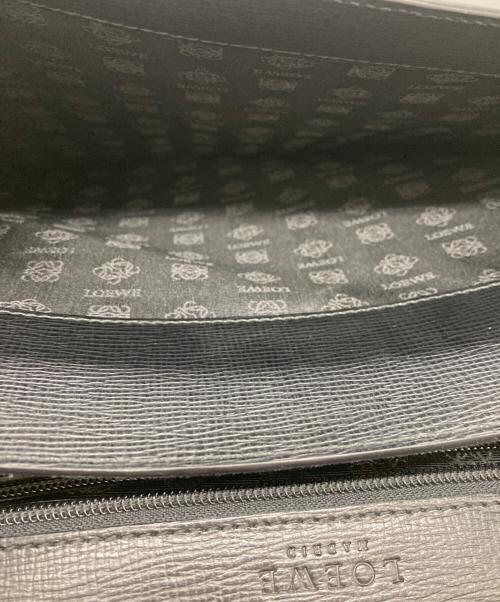 LOEWE（ロエベ）LOEWE (ロエベ) レザーブリーフケース ブラックの古着・服飾アイテム