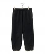 GOLDWINゴールドウイン）の古着「ワイドアンクルイージーパンツ」｜ブラック