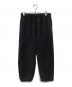 GOLDWIN（ゴールドウイン）の古着「ワイドアンクルイージーパンツ」｜ブラック