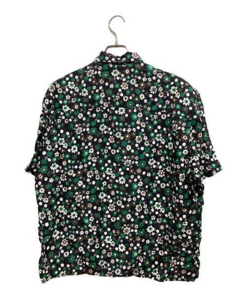 MARNI（マルニ）MARNI (マルニ) フラワードット レーヨン オープンカラー  シャツ グリーン サイズ:46の古着・服飾アイテム