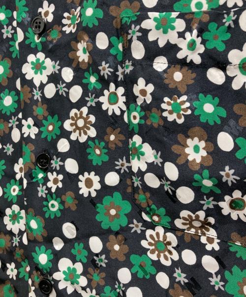 MARNI（マルニ）MARNI (マルニ) フラワードット レーヨン オープンカラー  シャツ グリーン サイズ:46の古着・服飾アイテム