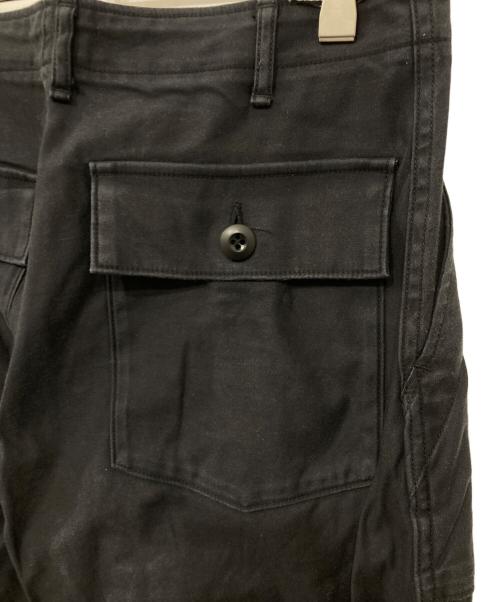 CIOTA（シオタ）CIOTA (シオタ) スビンコットン バックサテン ベイカーパンツ ネイビー サイズ:2の古着・服飾アイテム