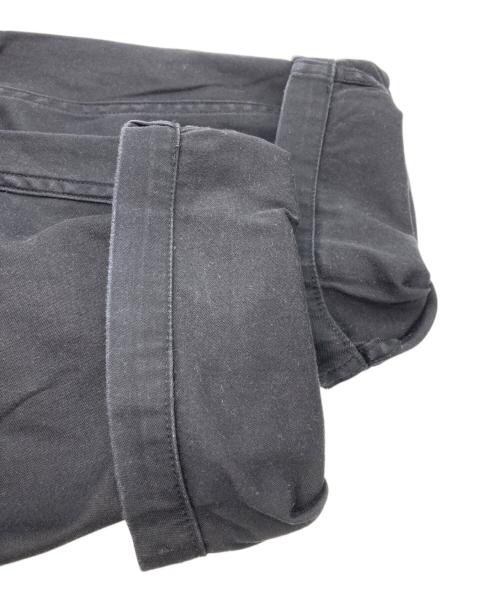 CIOTA（シオタ）CIOTA (シオタ) スビンコットン バックサテン ベイカーパンツ ネイビー サイズ:2の古着・服飾アイテム