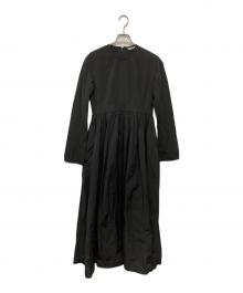 CLANE（クラネ）の古着「ANTIQUE VOLUME FLARE ONE PIECE」｜ブラック