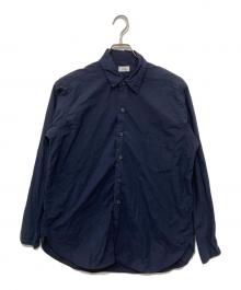 CIOTA（シオタ）の古着「スビンコットンタイプライターレギュラーカラーシャツ」｜ネイビー