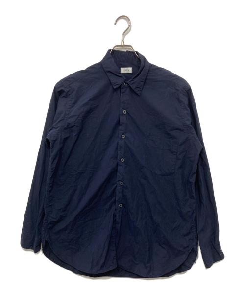 CIOTA（シオタ）CIOTA (シオタ) スビンコットンタイプライターレギュラーカラーシャツ ネイビー サイズ:5の古着・服飾アイテム