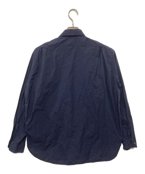 CIOTA（シオタ）CIOTA (シオタ) スビンコットンタイプライターレギュラーカラーシャツ ネイビー サイズ:5の古着・服飾アイテム