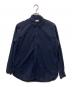 CIOTA（シオタ）の古着「スビンコットンタイプライターレギュラーカラーシャツ」｜ネイビー