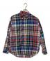 CIOTA（シオタ）の古着「スビンポプリンマドラスチェックB.Dシャツ」｜レッド