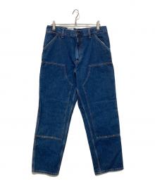 CarHartt（カーハート）の古着「DOUBLE KNEE PANT - Blue (stone washed)」｜インディゴ