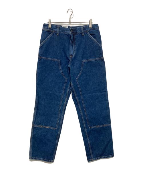 CarHartt（カーハート）CarHartt (カーハート) DOUBLE KNEE PANT - Blue (stone washed) インディゴ サイズ:W32×L32 未使用品の古着・服飾アイテム