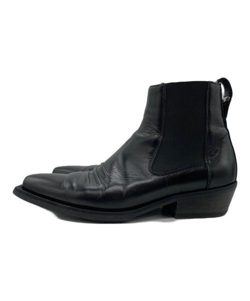 OUR LEGACY（アワーレガシー）OUR LEGACY (アワーレガシー) PINCH BOOT BLACK LEATHER/ピンチ　ブーツ　ブラックレザー ブラック サイズ:39の古着・服飾アイテム