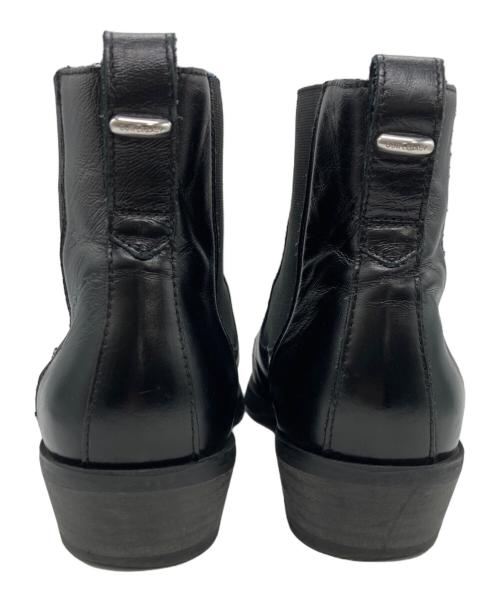 OUR LEGACY（アワーレガシー）OUR LEGACY (アワーレガシー) PINCH BOOT BLACK LEATHER/ピンチ　ブーツ　ブラックレザー ブラック サイズ:39の古着・服飾アイテム