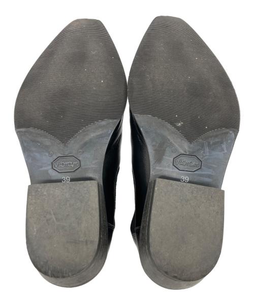 OUR LEGACY（アワーレガシー）OUR LEGACY (アワーレガシー) PINCH BOOT BLACK LEATHER/ピンチ　ブーツ　ブラックレザー ブラック サイズ:39の古着・服飾アイテム