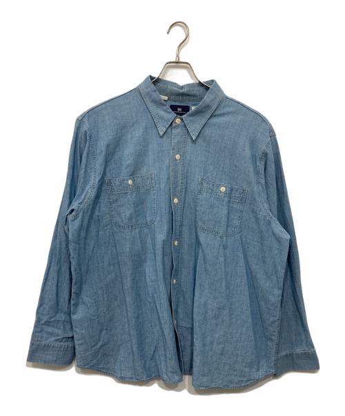 LEVI'S（リーバイス）LEVI'S (リーバイス) BLUETAB™ シャンブレーワークシャツ インディゴ サイズ:XLの古着・服飾アイテム