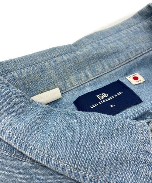 LEVI'S（リーバイス）LEVI'S (リーバイス) BLUETAB™ シャンブレーワークシャツ インディゴ サイズ:XLの古着・服飾アイテム