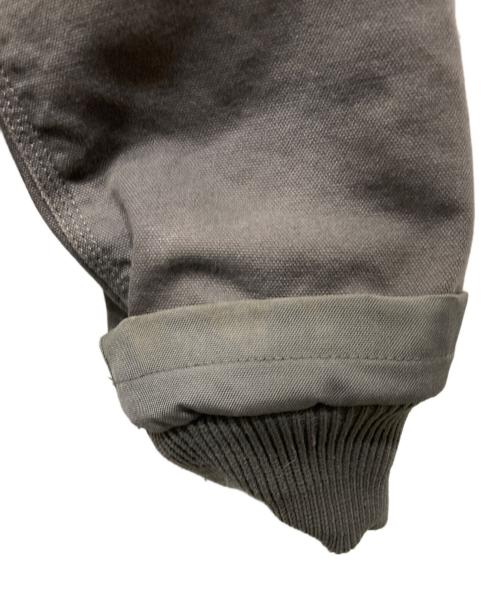 CarHartt（カーハート）CarHartt (カーハート) RELAXED FIT WASHED DUCK SHERPA-LINED UTILITY JACKET グレー サイズ:XLの古着・服飾アイテム