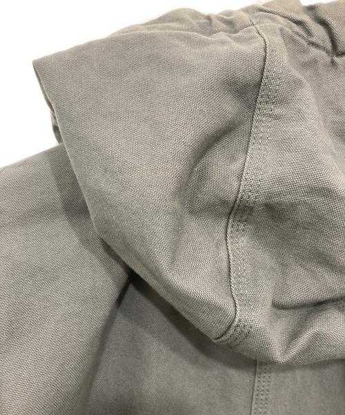 CarHartt（カーハート）CarHartt (カーハート) RELAXED FIT WASHED DUCK SHERPA-LINED UTILITY JACKET グレー サイズ:XLの古着・服飾アイテム